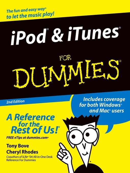 Title details for iPod and iTunes for Dummies by Tony Bove - Available
